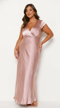 Selma Maxi Dress - Dusty Pink