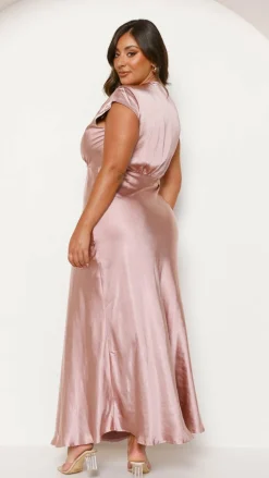 Selma Maxi Dress - Dusty Pink