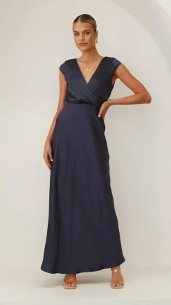 Selma Maxi Dress - Navy