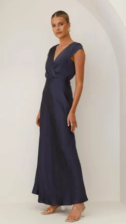 Selma Maxi Dress - Navy