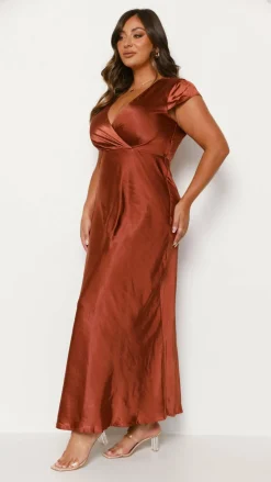 Selma Maxi Dress - Rust