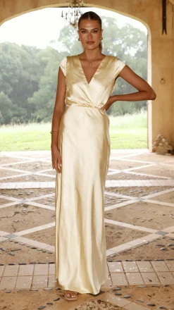 Selma Maxi Dress - Yellow