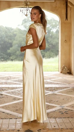 Selma Maxi Dress - Yellow