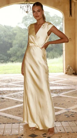 Selma Maxi Dress - Yellow