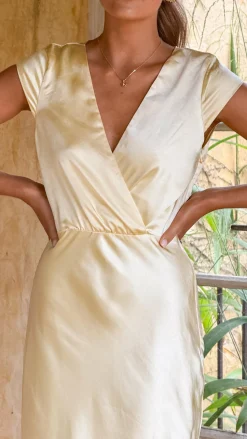 Selma Maxi Dress - Yellow