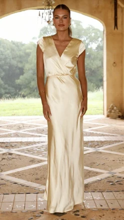 Selma Maxi Dress - Yellow