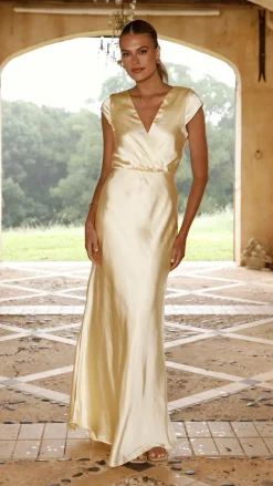 Selma Maxi Dress - Yellow