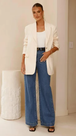 Shannon Blazer - Cream