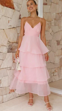 Shayla Maxi Dress - Pink