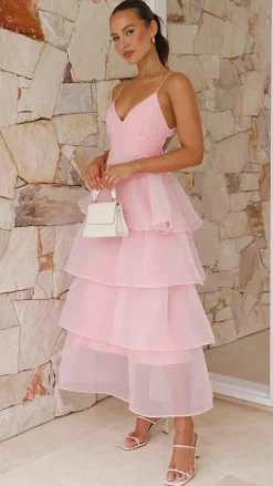 Shayla Maxi Dress - Pink