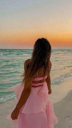 Shayla Maxi Dress - Pink