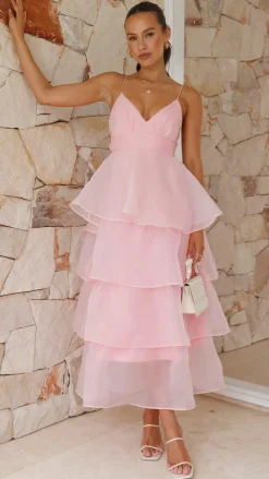 Shayla Maxi Dress - Pink