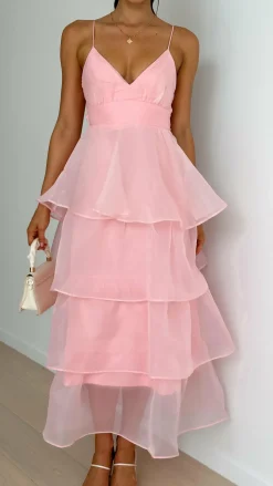 Shayla Maxi Dress - Pink