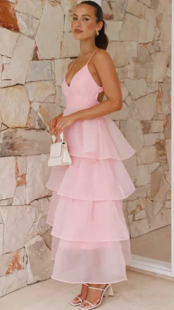 Shayla Maxi Dress - Pink