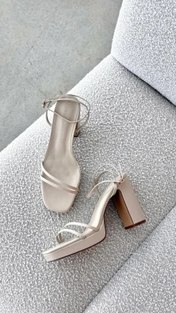 Shiloh Heel - Champagne