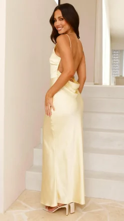 Sia Maxi Dress - Yellow