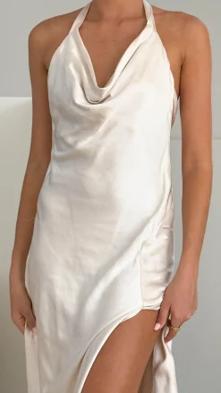 Sian Maxi Dress - Champagne