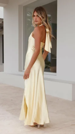 Sian Maxi Dress - Yellow