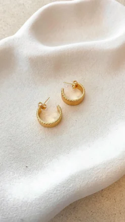 Silvia Earrings - Gold