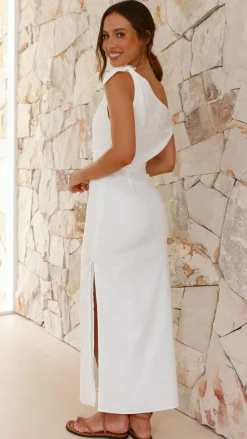 Simone Maxi Dress - White