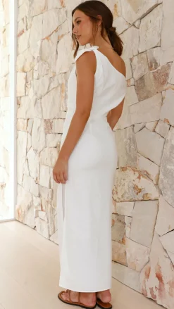 Simone Maxi Dress - White