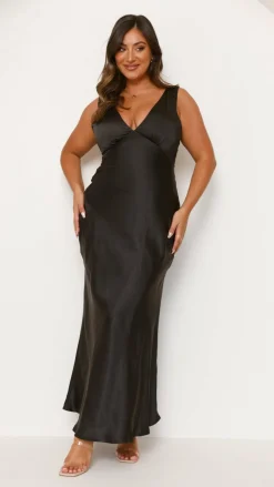 Sofia Maxi Dress - Black