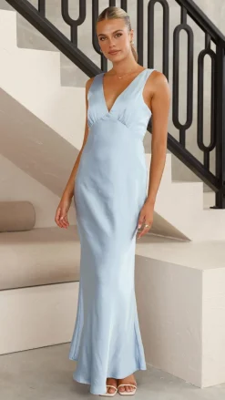 Sofia Maxi Dress - Blue