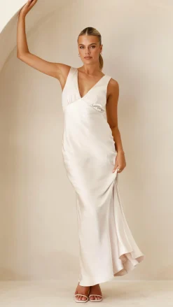 Sofia Maxi Dress - Champagne