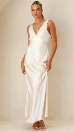 Sofia Maxi Dress - Champagne