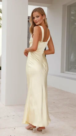 Sofia Maxi Dress - Yellow