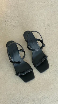 Sol Sana Manzoni Heel - Black