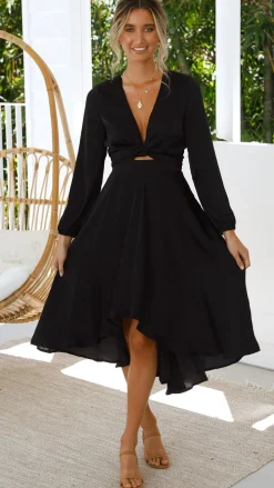 Starry Nights Dress - Black