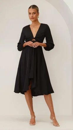 Starry Nights Dress - Black