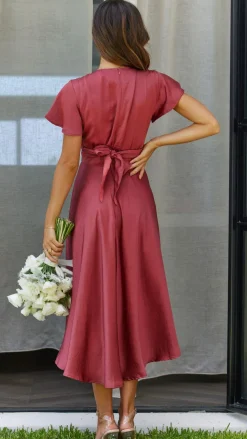 Sunny Daze Dress - Berry