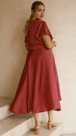 Sunny Daze Dress - Berry