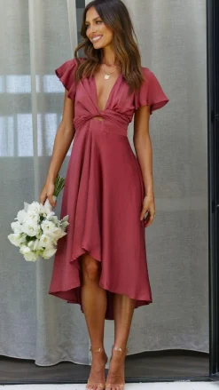 Sunny Daze Dress - Berry