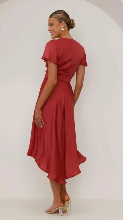 Sunny Daze Dress - Berry