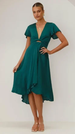Sunny Daze Dress - Emerald