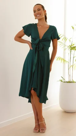 Sunny Daze Dress - Emerald