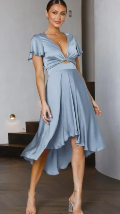 Sunny Daze Dress - Steel Blue