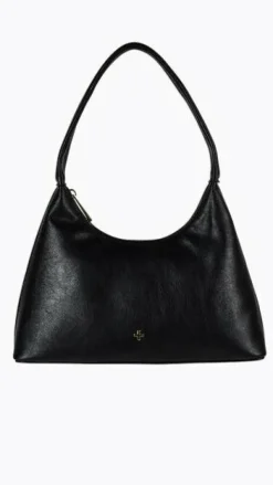 Sweetie Shoulder Bag - Black PU