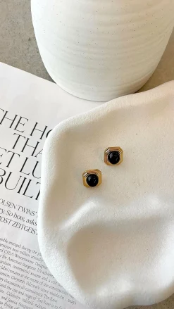 Sylvie Earrings - Gold