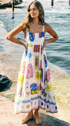 Sylvie Maxi Dress - Sunetta Print