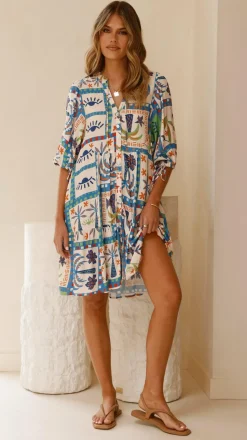 Tabitha Mini Dress - Lorelei Print