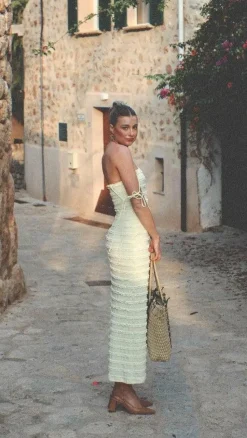 Tadashi Maxi Dress - Yellow