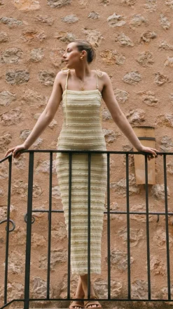 Tadashi Maxi Dress - Yellow