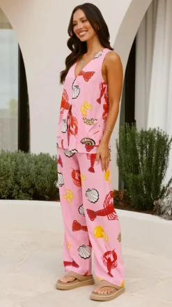 Talira Pants - Shell Lover Print