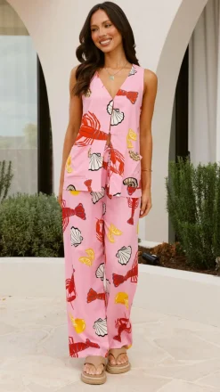 Talira Pants - Shell Lover Print