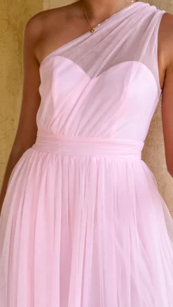 Talissa Tulle Maxi Dress - Pink