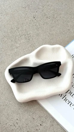 The Cindy Sunglasses - Black Jet